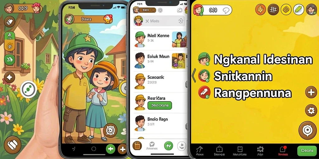 Tampilan antarmuka yang user-friendly dan mudah dinavigasi.