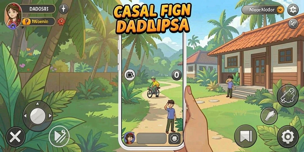 Screenshot aplikasi ARIESTOGEL menampilkan layar utama permainan.