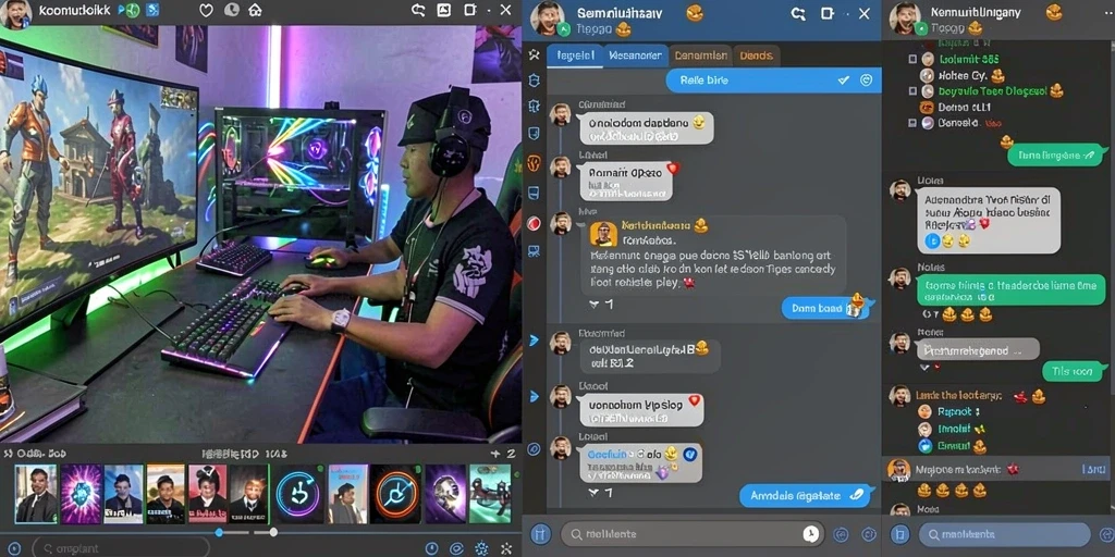Tampilan grafis yang menakjubkan dalam GALAXY77.