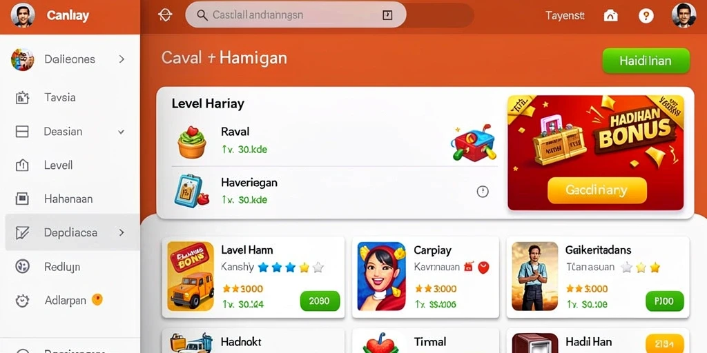 Tampilan antarmuka yang menarik dan mudah digunakan.