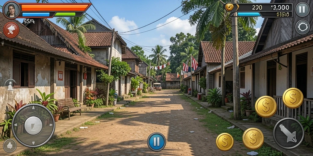 Tampilan antarmuka yang user-friendly.