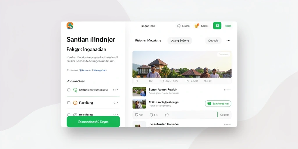 Tampilan antarmuka LKOPEN yang menarik dan user-friendly.
