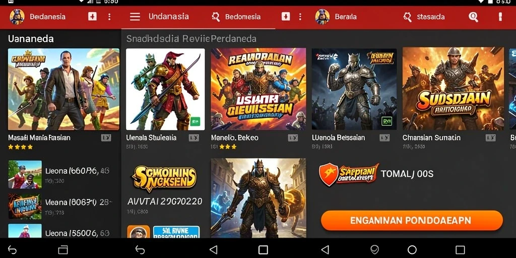 Tampilan antarmuka yang menarik dan intuitif.