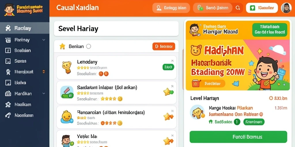 Screenshot menunjukkan permainan aksi yang intens.