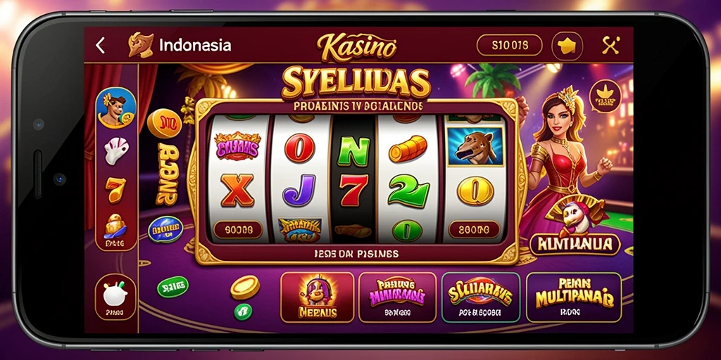 Tampilan menu utama yang menarik dan mudah dinavigasi.