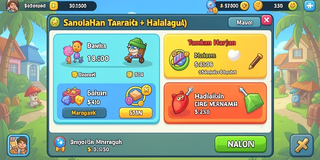 Tampilan antarmuka yang modern dan menarik.
